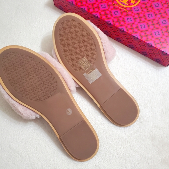 Tory Burch Shearling slides - Picture 8 of 12